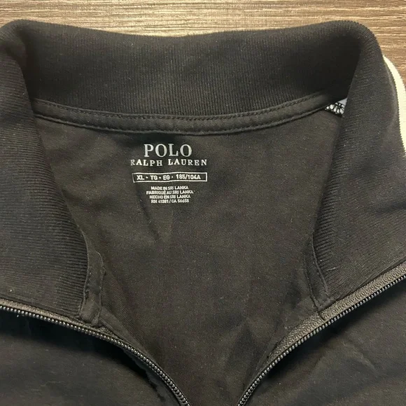 Polo Ralph Lauren Zip-Up Sweatsuit Black size XL great condition - Picture 3 of 3